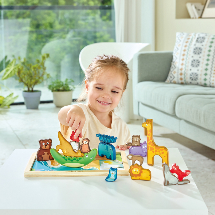 Puzzle din lemn - Regatul animalelor [2]