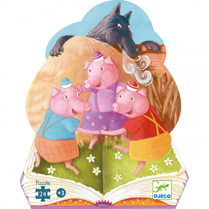 Puzzle Djeco Cei 3 purcelusi [1]