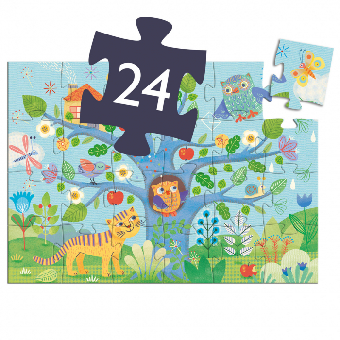 Puzzle Djeco Mama bufnita [2]
