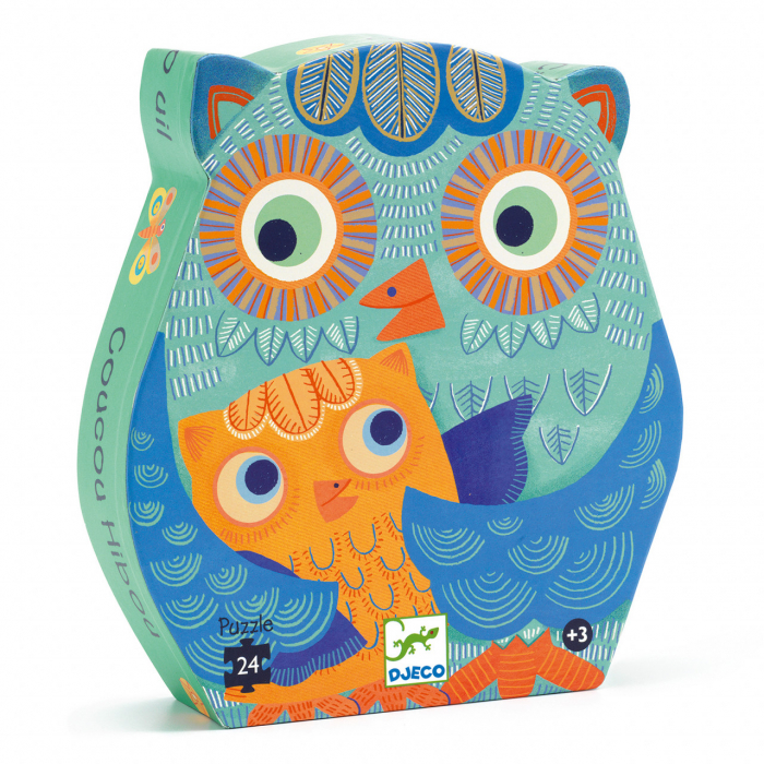 Puzzle Djeco Mama bufnita [5]