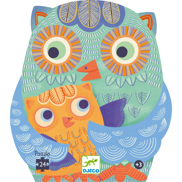 Puzzle Djeco Mama bufnita [1]