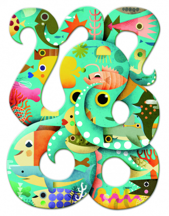 Puzzle Puzz’Art Octopus, Djeco [2]