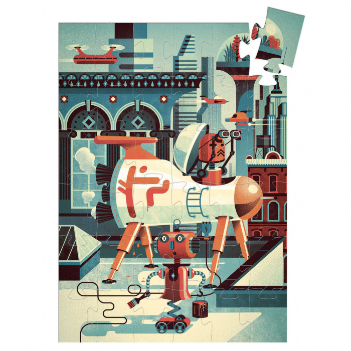 Puzzle Robotul Bob, Djeco [2]