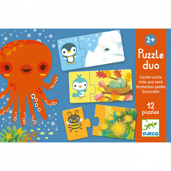 Puzzle duo Ascunselea, Djeco [5]