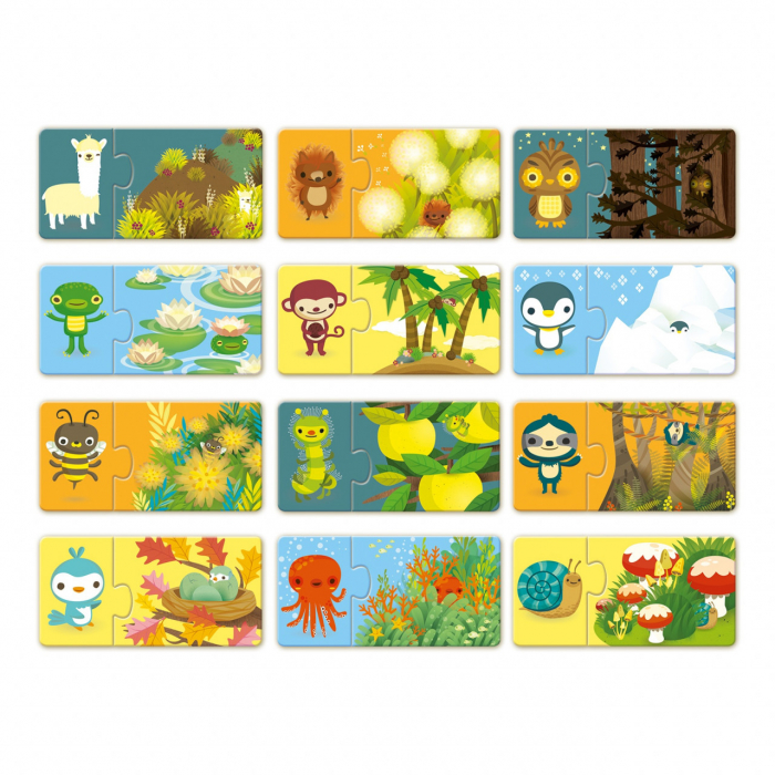 Puzzle duo Ascunselea, Djeco [3]