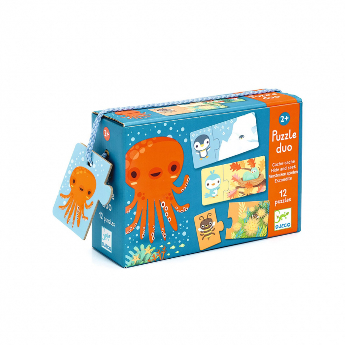 Puzzle duo Ascunselea, Djeco [8]