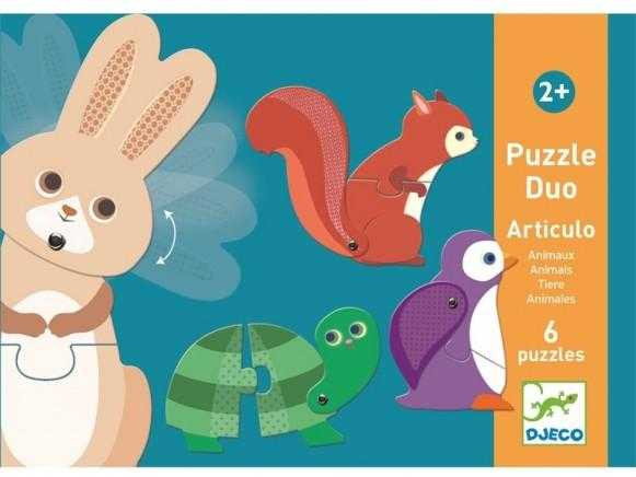 Puzzle duo mobil animale Djeco [1]