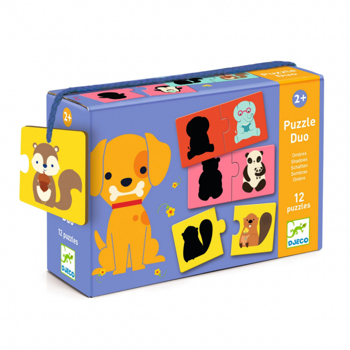 Puzzle duo Siluete, Djeco [1]