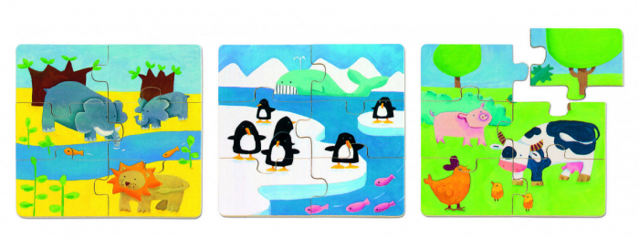 Puzzle DuoAnimo, Djeco [2]