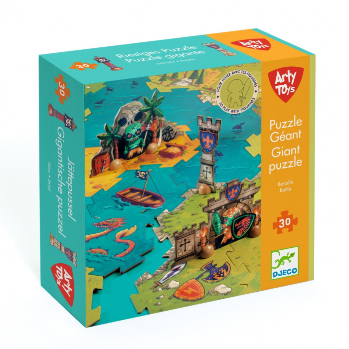 Puzzle gigant Batalia, Djeco [1]