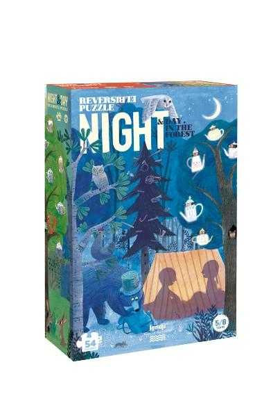 Puzzle reversibil Zi si noapte in padure, Londj [3]