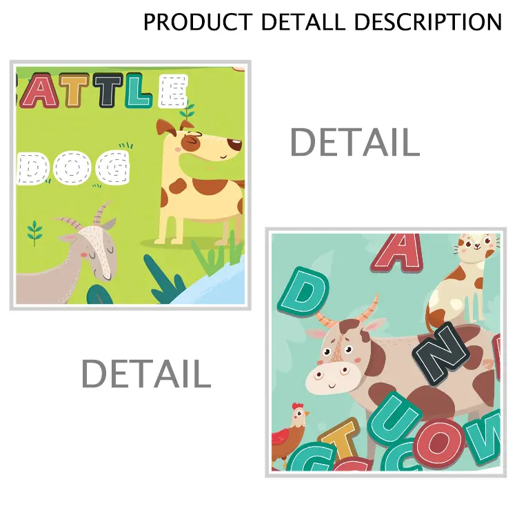 Puzzle Magnetic Educativ cu Litere, 32 de Piese [5]