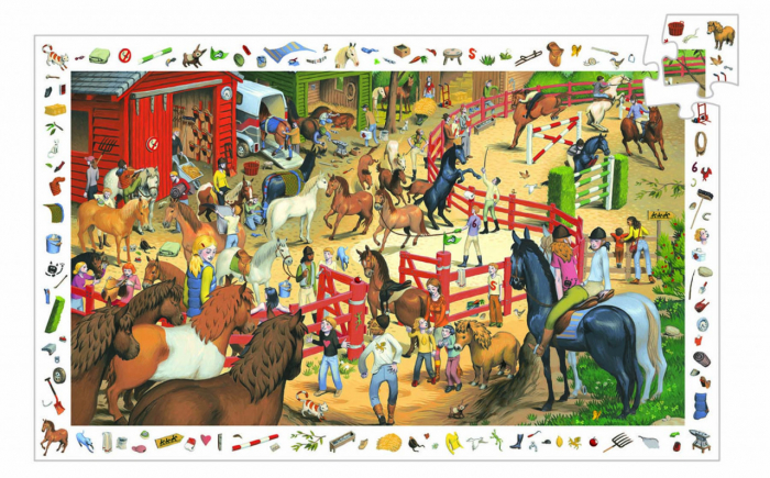 Puzzle observatie Cai, Djeco [1]