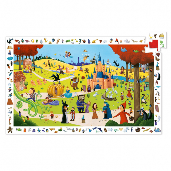 Puzzle observatie Povesti renumite, Djeco [1]