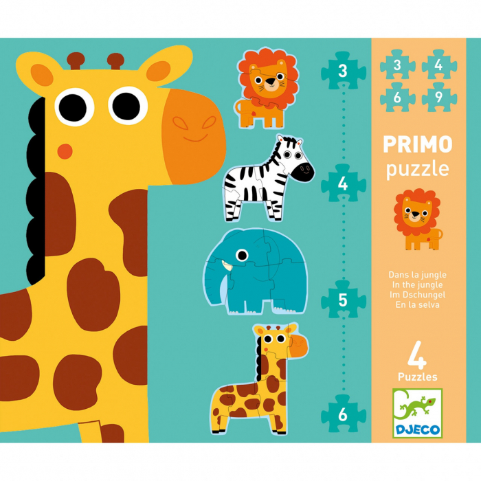 Puzzle progresiv Jungla, Djeco [2]