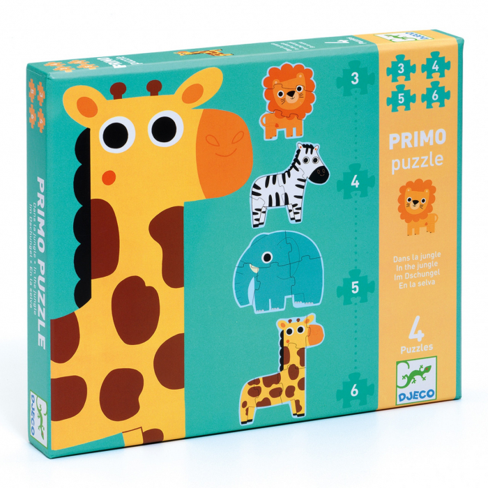 Puzzle progresiv Jungla, Djeco [4]