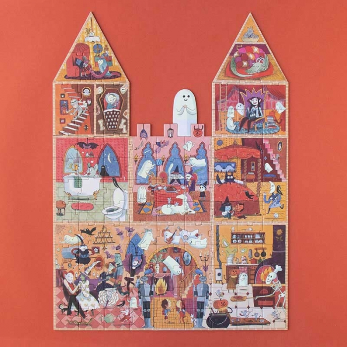 Puzzle reversibil Castelul bantuit, Londji [4]