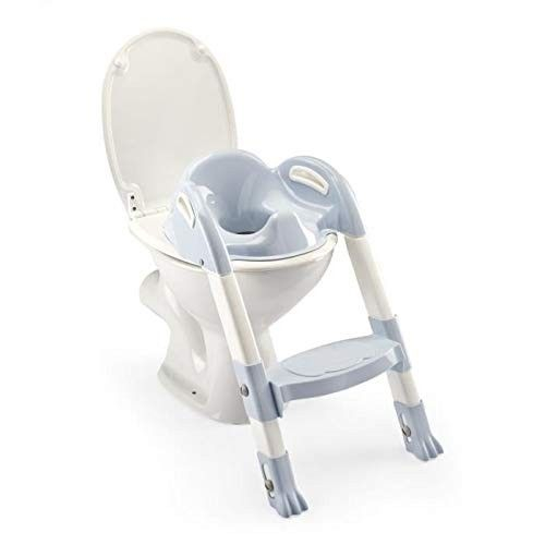 Reductor pentru toaleta cu scarita Kiddyloo Baby blue [1]