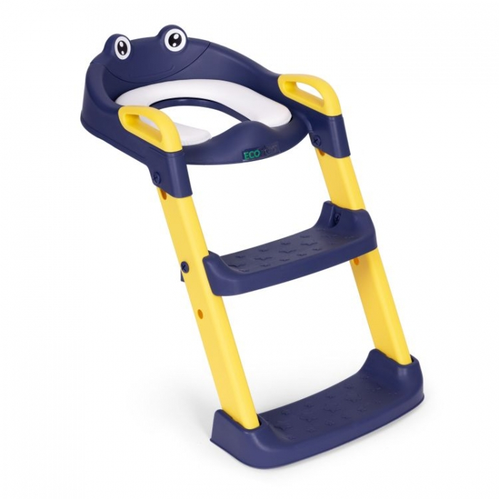 Reductor toaleta cu scara pentru copii Ecotoys PP8001 - Albastru [1]