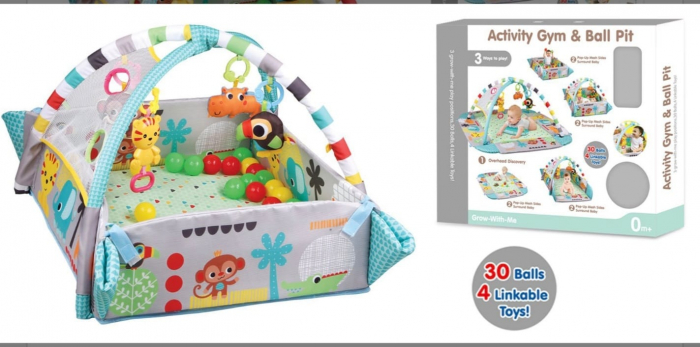 Salteluta interactiva 5 in 1 bebe verde [2]
