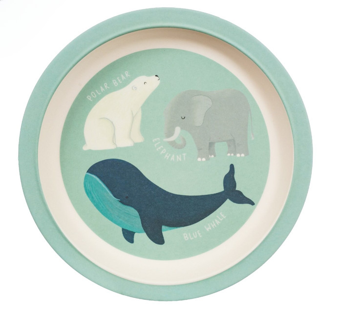 SB Farfurie din bambus Animals [1]