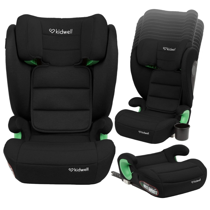 Scaun auto cu Isofix 15-36 Kg Kidwell Weston - Black [1]