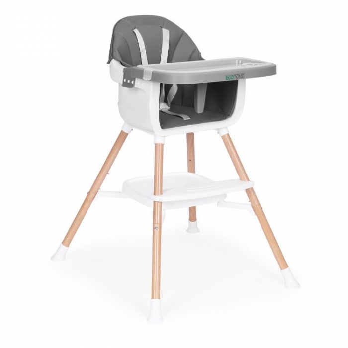 Scaun de masa 2 in 1 Ecotoys HC508 - Gri [1]