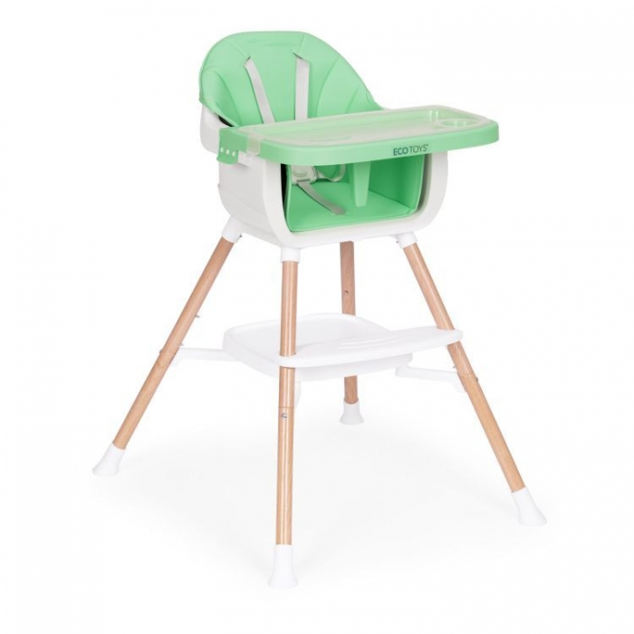 Scaun de masa 2 in 1 Ecotoys HC508 - Verde [1]