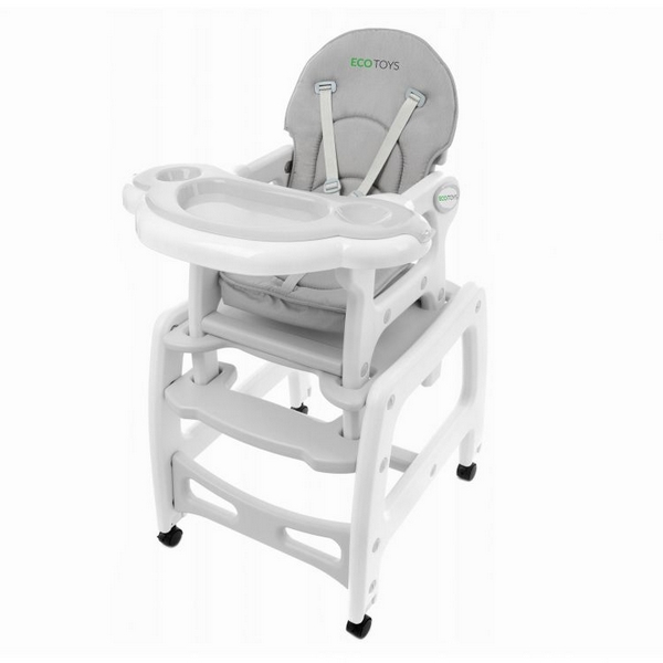 Scaun de masa 3 in 1 Ecotoys HC-223 Gri [1]