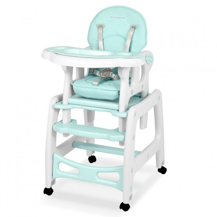 Scaun de masa 5 in 1 Ricokids Sinco - Turcoaz [1]