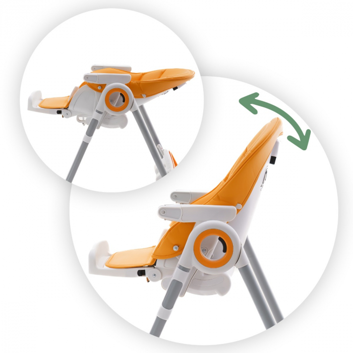 Scaun de masa AppeKids - Sky - Orange [3]