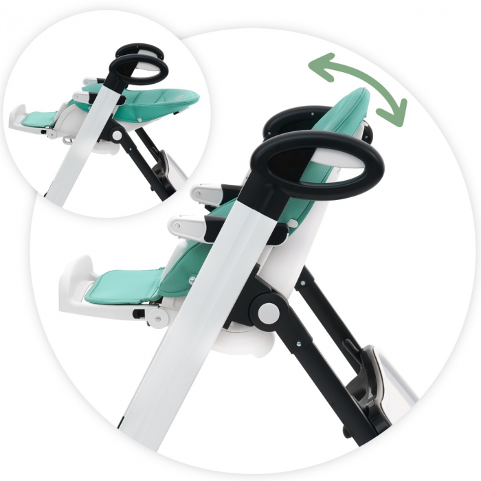 Scaun de masa AppeKids - Vogue - River Green [3]
