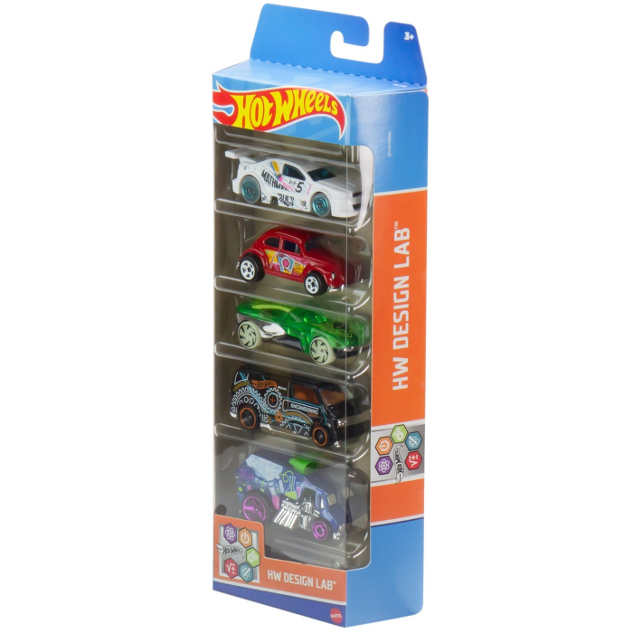 Set 5 Masini Hot Wheels Design Lab [2]