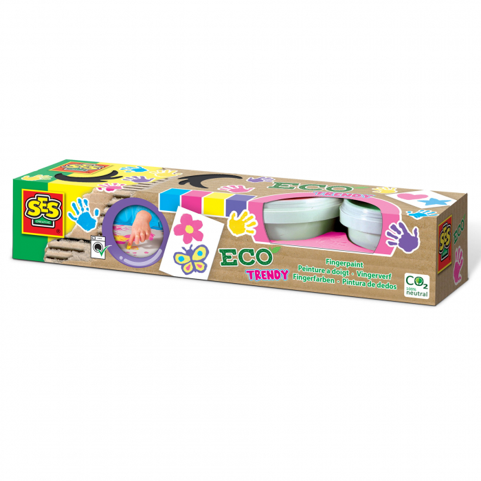 Set acuarele pentru degete 4 culori ECO nuante de fete [1]