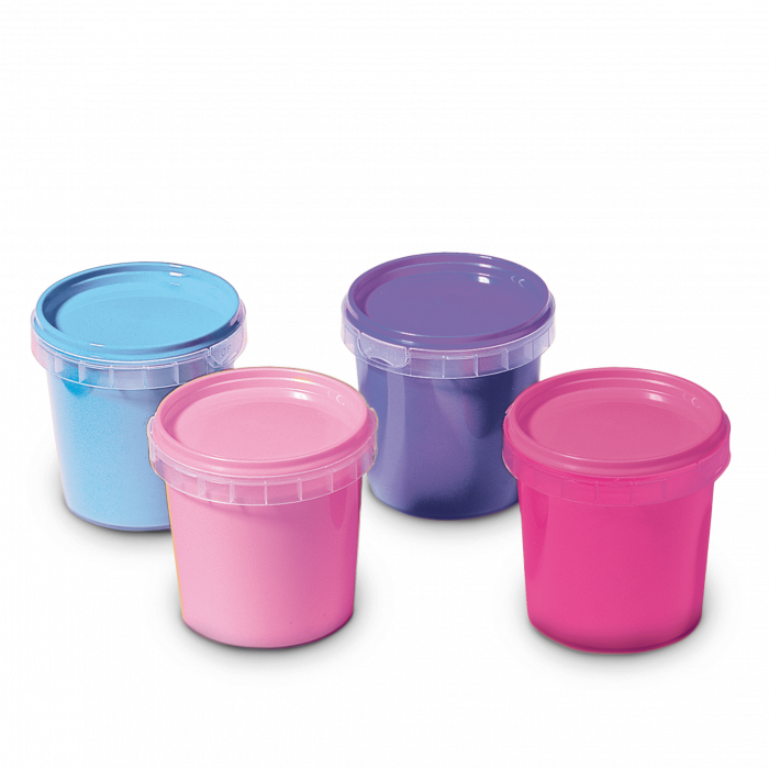 Set acuarele pentru pictat cu degetele 4 x 145 ml. [2]