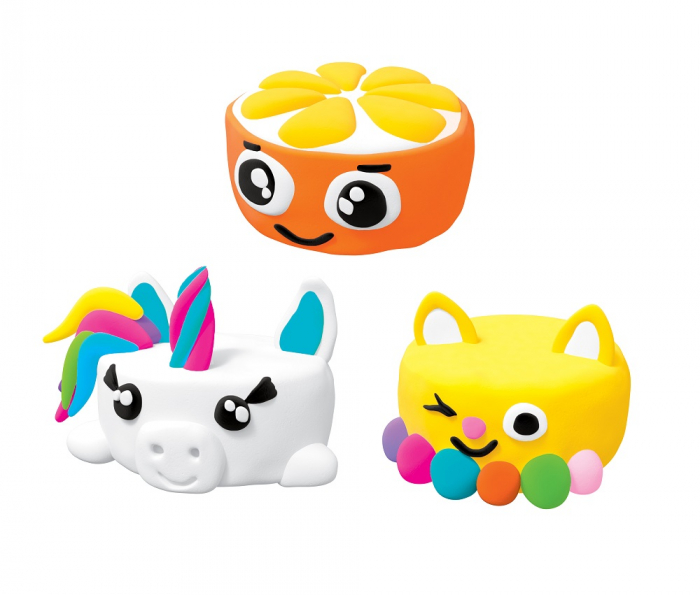 Set Air Clay pentru modelaj Lovin - 18 culori - Squishy Cutes [3]