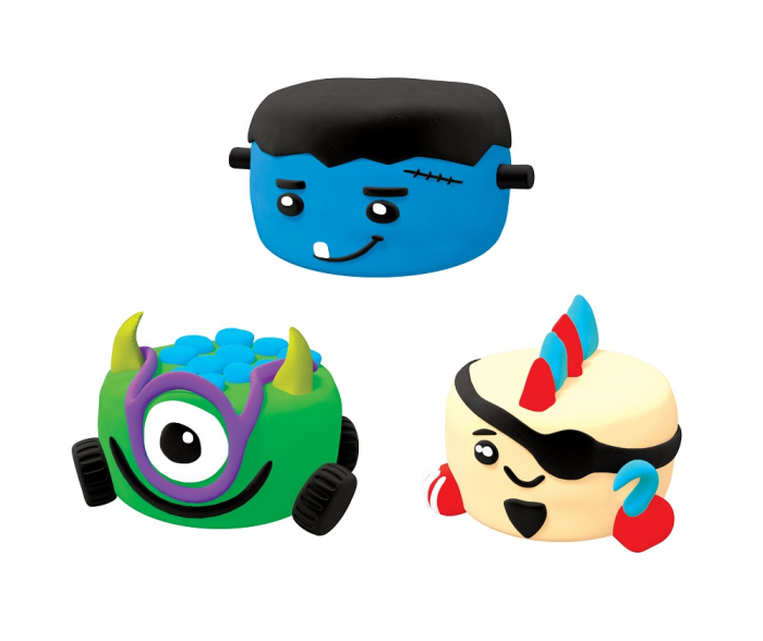Set Air Clay pentru modelaj Lovin - 18 culori - Squishy Monsters [3]