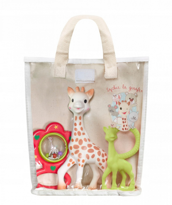 Set cadou saculet Vulli Girafa Sophie [1]