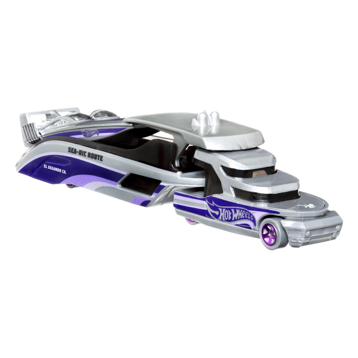 Set Camion Si Masina Sport Hot Wheels Sea Nic Route [4]