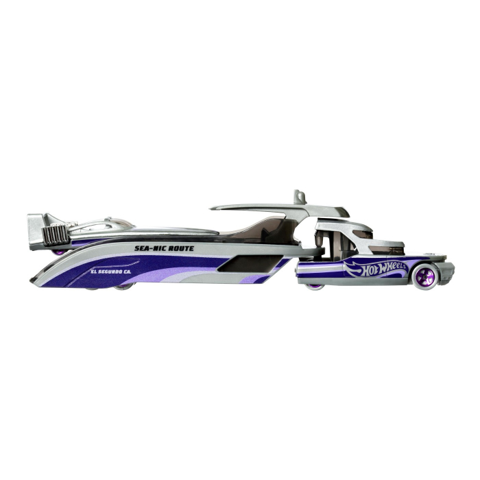 Set Camion Si Masina Sport Hot Wheels Sea Nic Route [1]