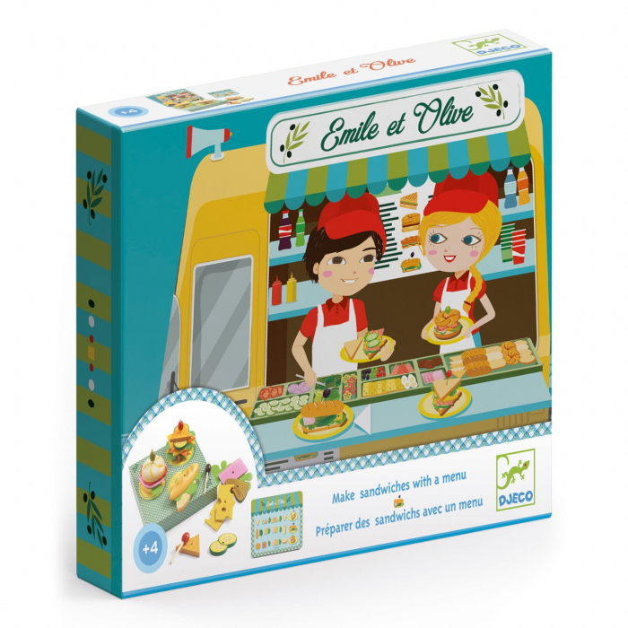 Joc de rol Confectionat sandvisuri, Djeco [4]