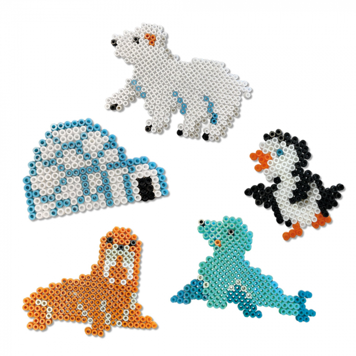 Set copii - Margele de calcat cu Animale polare [2]
