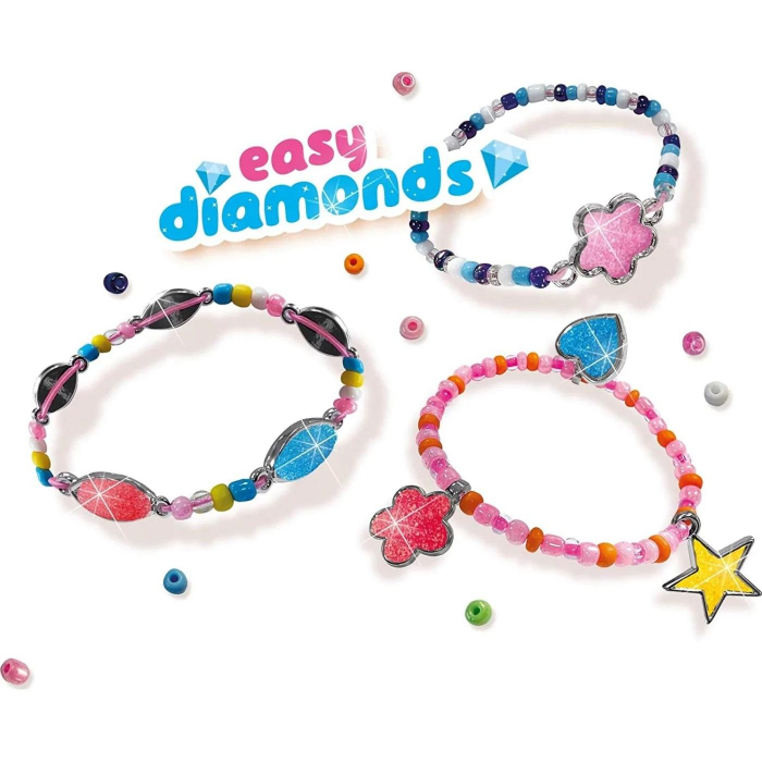 Set creativ pentru copii - Bratari cu margele si diamante [2]