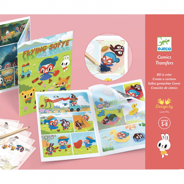 Joc creativ benzi animate Sofie, Djeco [4]