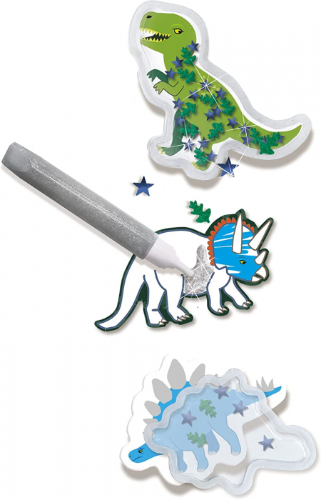 Set creativ - Autocolante dinozauri [6]
