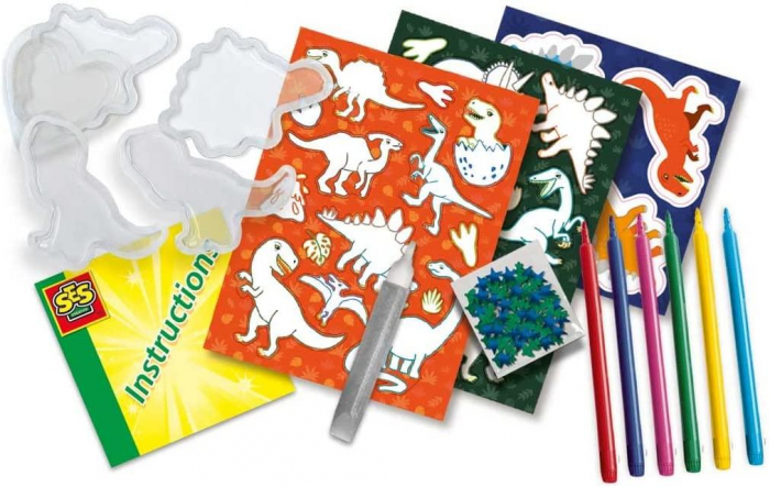 Set creativ - Autocolante dinozauri [5]