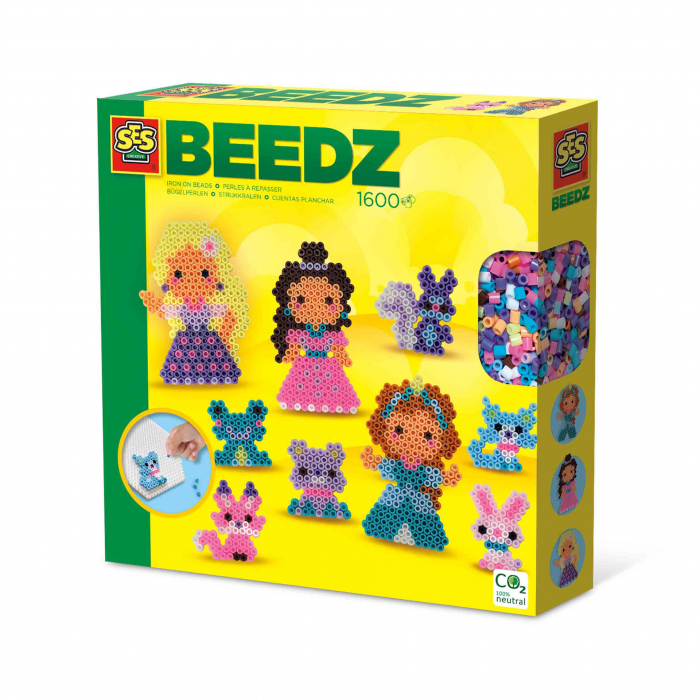 Set creativ Beedz - Margele de calcat Printese si animale [1]