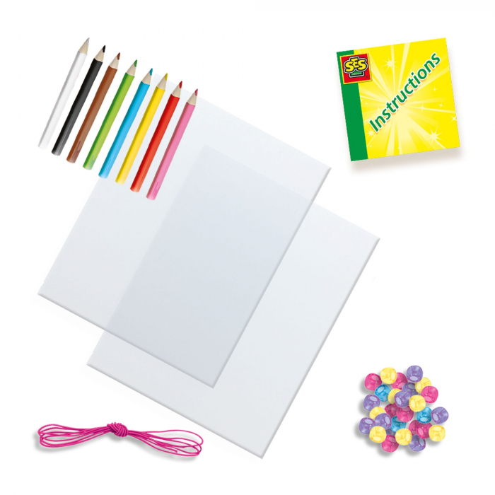 Set creativ - Bratari cu pandantive fete la moda [2]
