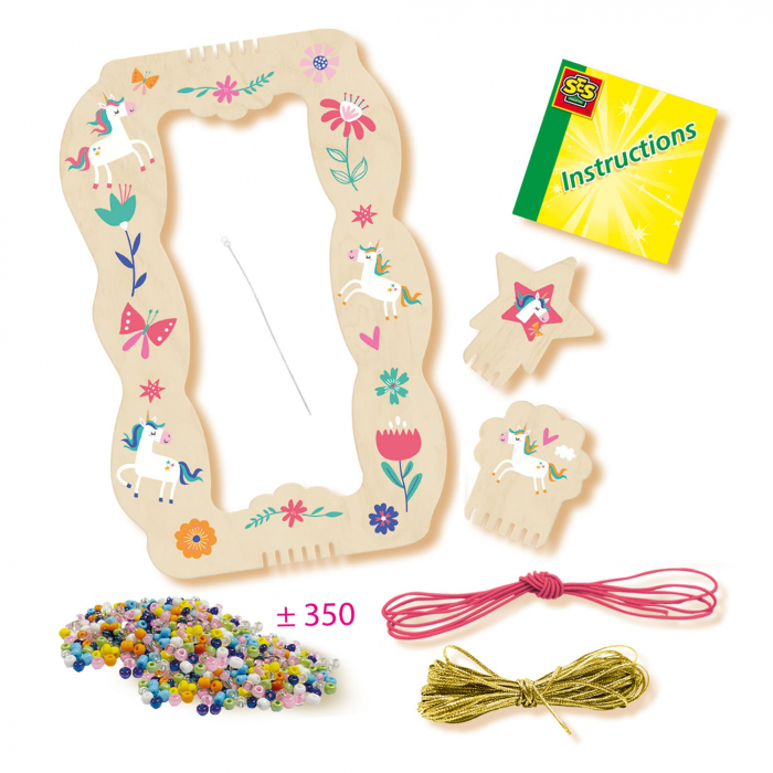 Set creativ pentru copii - Bratari cu margele - Razboi de tesut [2]
