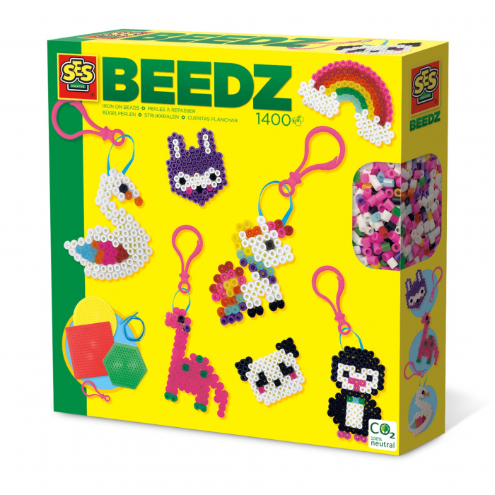 Set creativ - Brelocuri din margele de calcat Beedz [1]